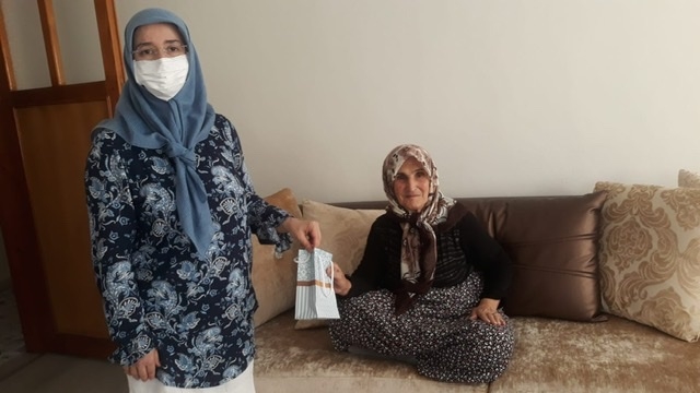 Kadın kollarımızdan yaşlılar haftasında ziyaret